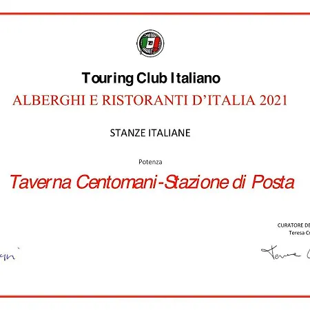 Feriegård Taverna Centomani